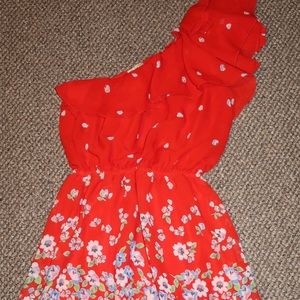 Women’s one shoulder dress